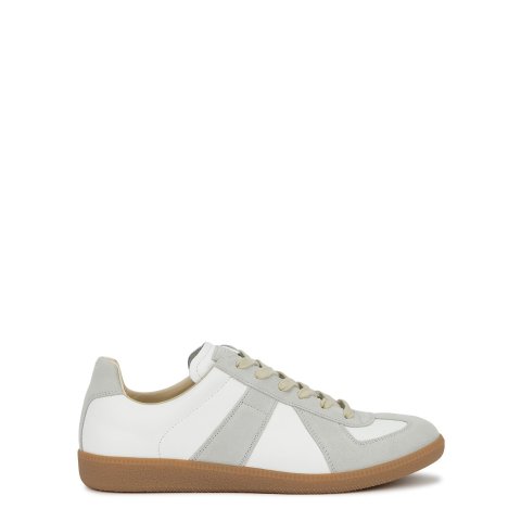 Maison MargielaReplica panelled leather sneakers