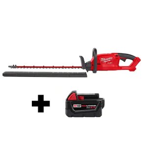 Milwaukee M18 FUEL 18V Lithium-Ion Brushless Cordless Hedge Trimmer W/ M18 5.0Ah Battery