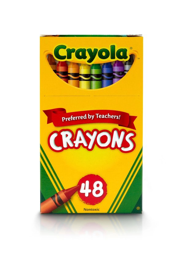 Classic Crayons, 48 Count, Back to School Supplies