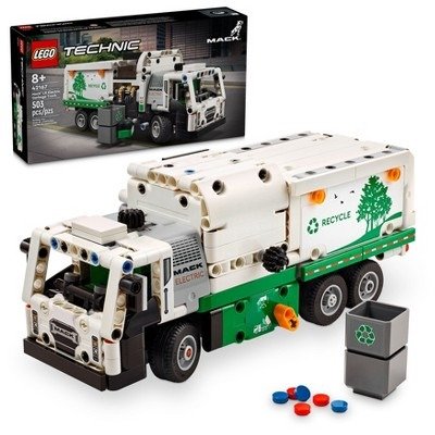 Technic Mack LR Electric Garbage Truck Toy 42167