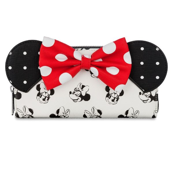 Minnie Mouse Bow Loungefly Wallet | shopDisney
