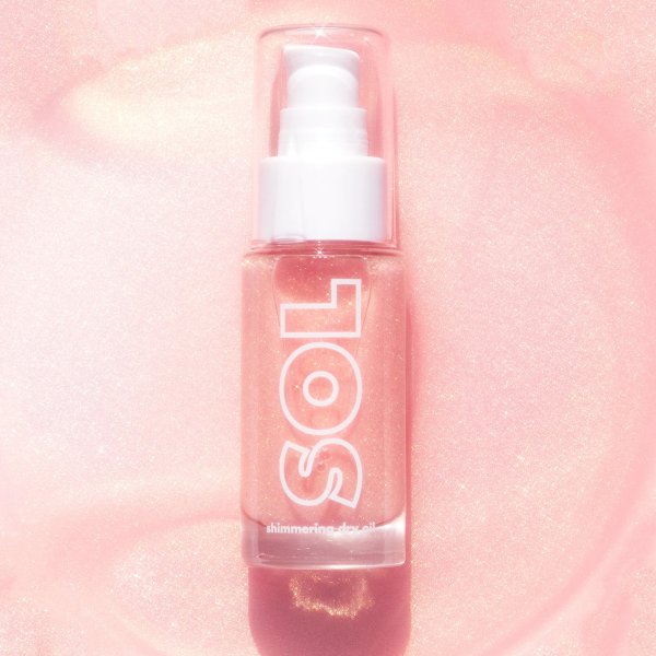 Pink Champagne - Sol Shimmering Dry Oil Mini