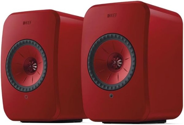 LSX II Wireless HiFi Speaker System (Lava Red)