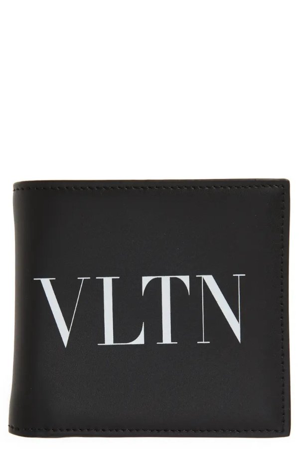 VLTN Leather Bifold Wallet