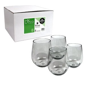 Unbreakable Wine Glasses - 100% Tritan - Shatterproof, Reusable, Dishwasher Safe