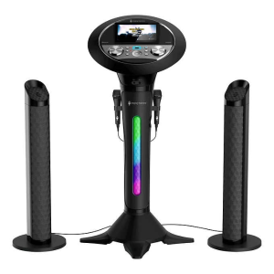 Singing Machine WiFi Karaoke Pedestal with 7" Touchscreen Display