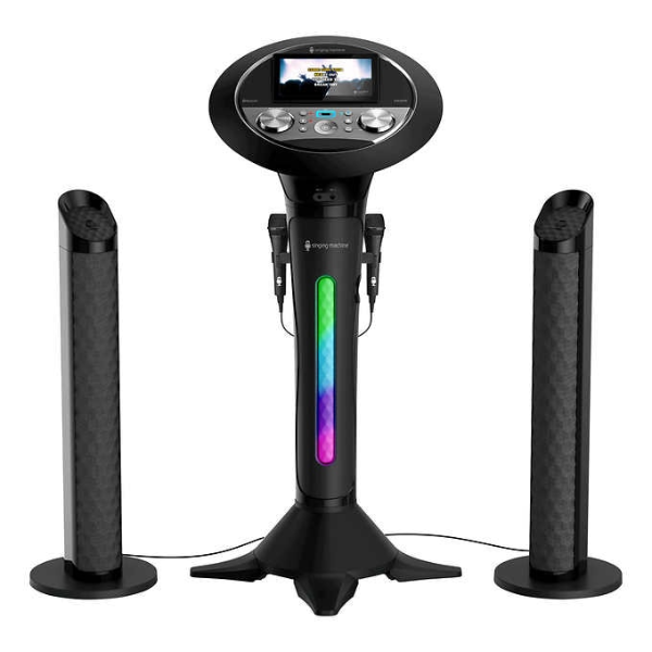 WiFi Karaoke Pedestal with 7" Touchscreen Display