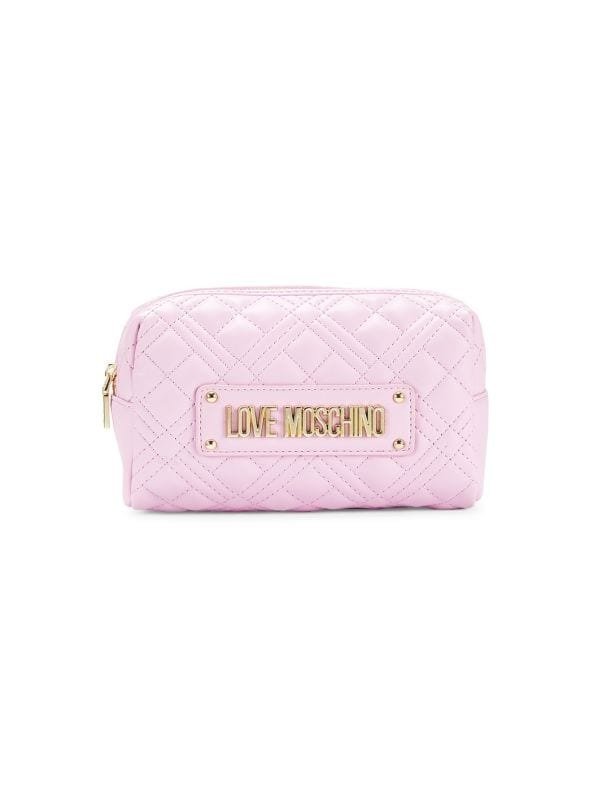 Quilted Logo Pouch