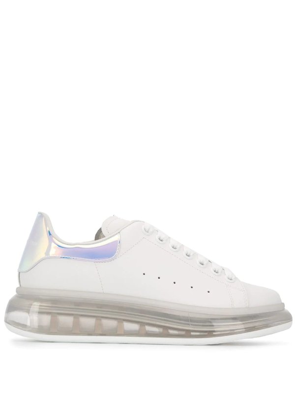 clear sole low-top 50mm sneakers