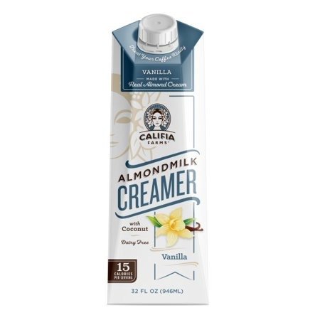 Vanilla Almondmilk Coffee Creamer with Coconut Cream, 32 Fl Oz | Dairy Free | Plant Based | Vegan (Pack of 3)