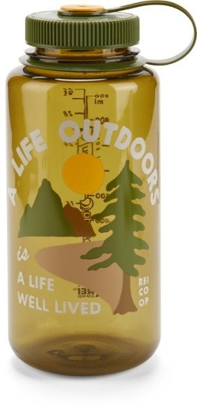 Nalgene Life Outdoors Wide-Mouth Water Bottle - 32 fl. oz. |