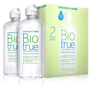 Amazon 个护保健品大促 Biotrue隐形眼镜护理液低至$5.59/瓶
