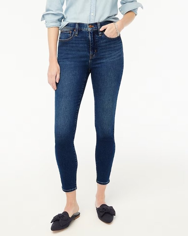 10" high-rise skinny jean in signature stretch