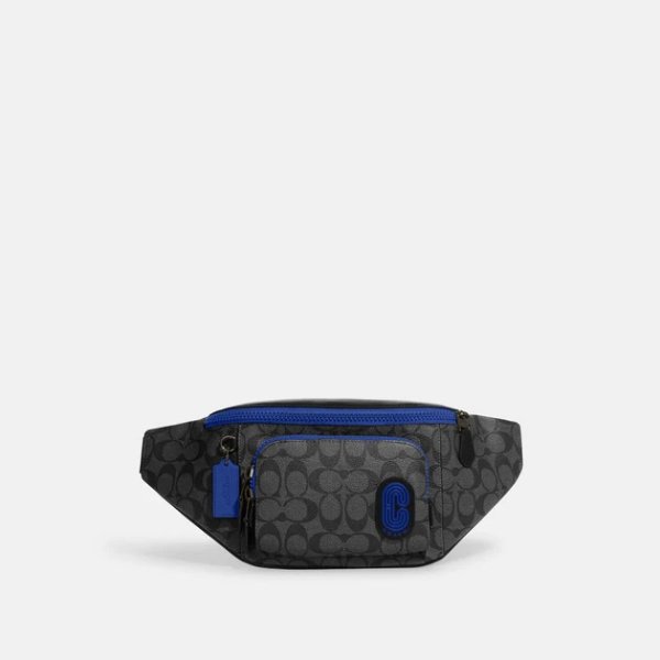 Track Belt Bag In Signature Canvas With Coach Patch