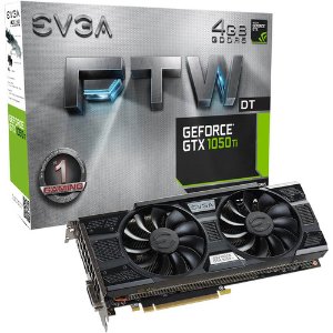 EVGA GeForce GTX 1050 Ti FTW DT GAMING Graphics Card