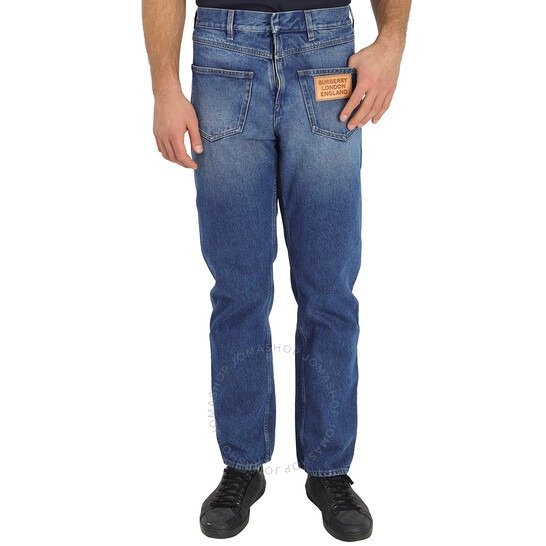Men's Relaxed Fit Reconstructed Denim Jeans