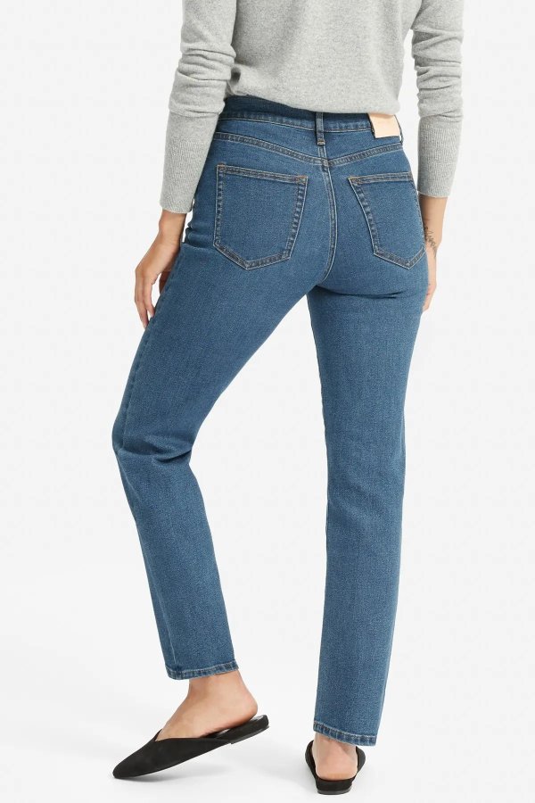 The Authentic Stretch High-Rise Cigarette Jeans(Short)