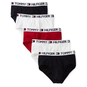 Hilfiger Men's Five-Pack Brief Underwear Set