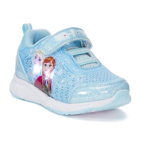 Disney's Frozen Anna & Elsa Toddler Girls' Light Up Sneakers