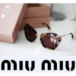 Ideel 闪购 MiuMiu 设计师太阳眼镜 & 眼镜框