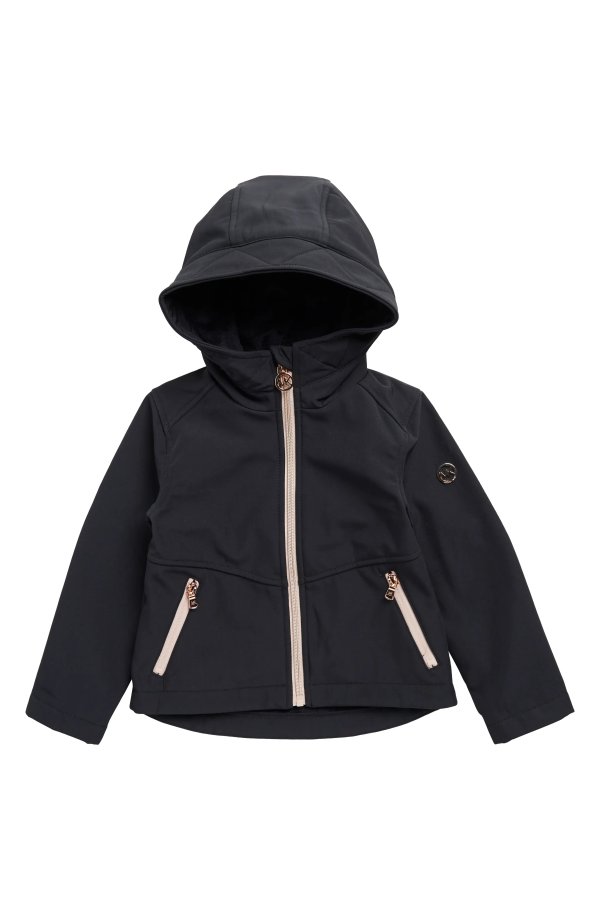 Kids' Softshell Regular Length Hooded Jacket