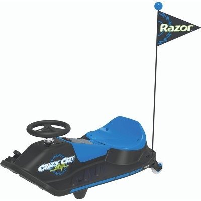 12V Crazy Cart Shift Electric Drifting Go Kart - Blue/Black
