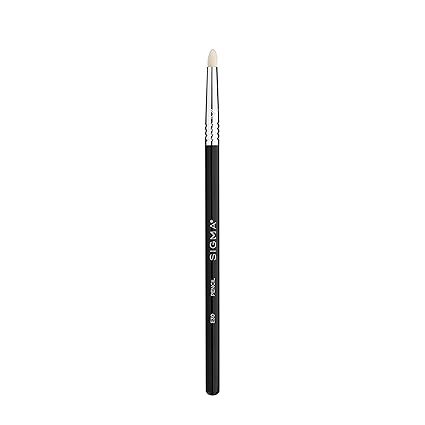 Professional E30 Pencil Eye Makeup Brush with SigmaTech® Fibers – Synthetic Pencil Applicator for Flawless Eye Makeup, Eye Brush for Highlighting, Lining, Smudging & Blending (1 Brush)