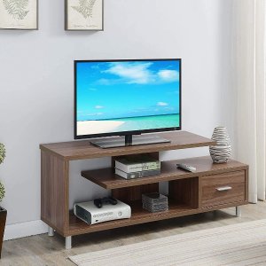 Convenience Concepts Seal II 60" TV Stand, Cappuccino