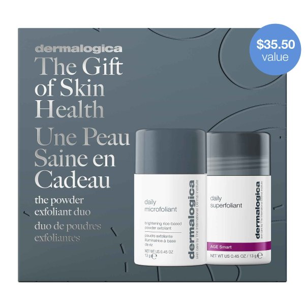 The Powder Exfoliant Duo, Travel Size Holiday Kit | Dermalogica®
