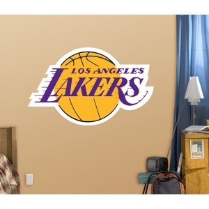Los Angeles Lakers Large Logo 4'2" x 2'7" Fathead (127 cm x 78 cm)