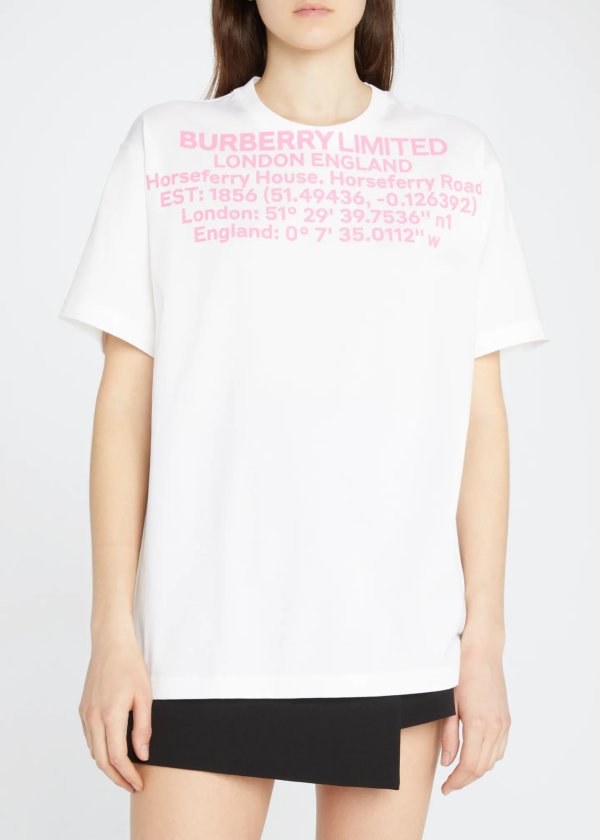 Carrick Horseferry Print T-Shirt