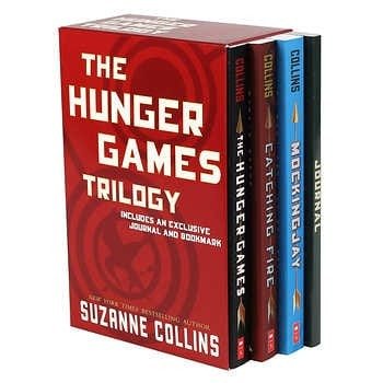 The Hunger Games Trilogy 三本书带Journal