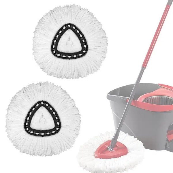 Spin Mop Head Replacement Mop Replace Head Compatible With O Cedar Microfiber Spin Mop Refills Easy Cleaning Easywring Spinning Head Machine Washable - Industrial & Scientific - Temu
