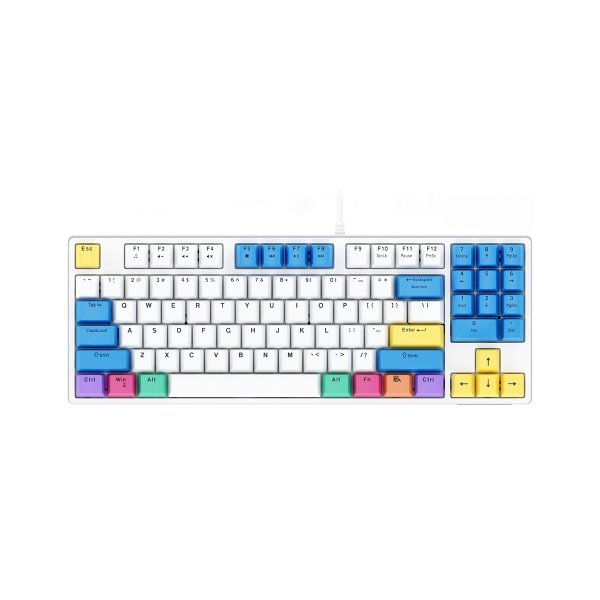 Mechanical Keyboard Wired 89 Keys Gaming Keyboard