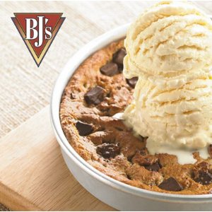 with purchase of $9.95+ @ BJ's Restaurant