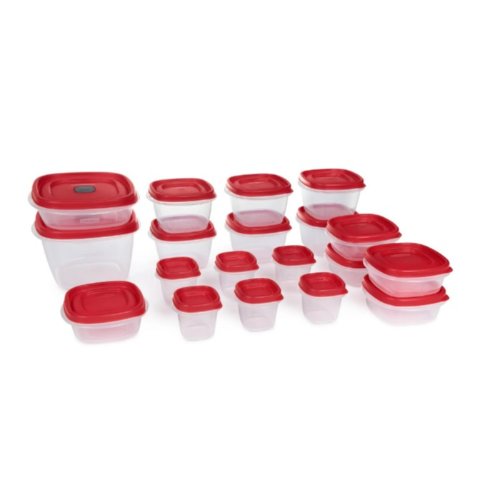 Rubbermaid Easy Find Vented Lids Food Storage Containers, 38-Piece