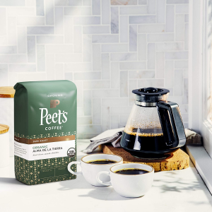 Today Only: Peet's Coffee, Organic Alma de la Tierra - Dark Roast Ground Coffee - 36 Ounce Bag,