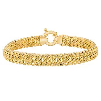 14kt Yellow Gold Infinity Link Bracelet