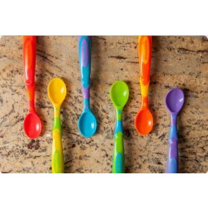 Munchkin Soft-Tip Infant Spoon, 6 Count @ Amazon