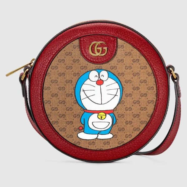 Gucci - Doraemon x Gucci 圆饼包