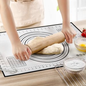 APLUGTEK Non-Slip Silicone Pastry Baking Mat, 16 x 24 Inch