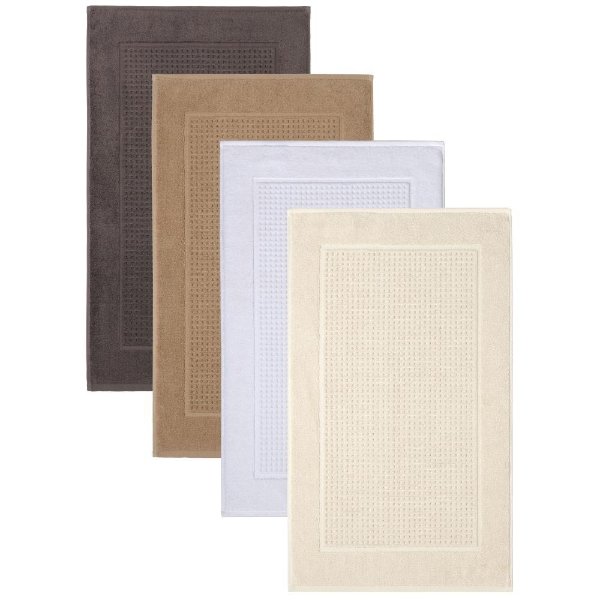 Home Decorators Collection Fairhope Turkish Almond 20 in. x 34 in. Bath Mat-9855040810 - The Home Depot