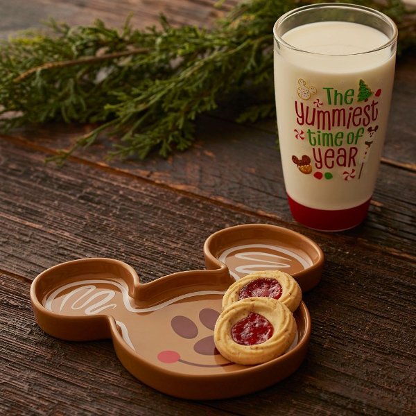 Mickey Mouse Milk and Cookies for Santa Set | shopDisney