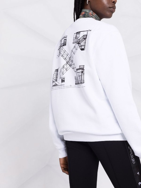 Palace Arrow-print sweatshirt