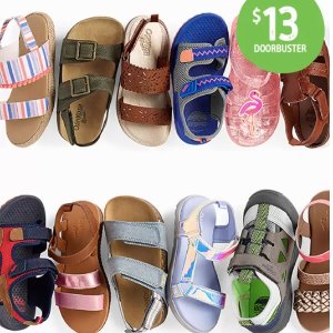 OshKosh BGosh Kids Water Whoes, Gladiator Sandals, Boat Shoes and More Doorbuster Sale