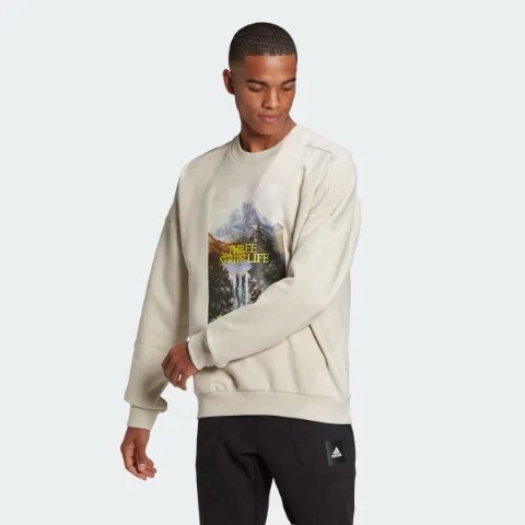 AdidasSportswear Mountain Graphic Sweatshirt
