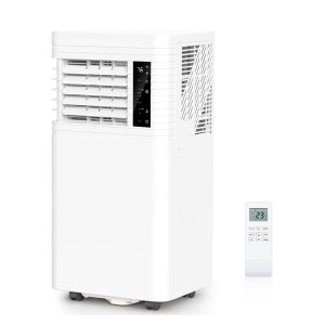 ZAFRO 8,000 BTU Portable Air Conditioners Cool Up to 350 Sq.Ft, 4 Modes Portable AC with Remote Control