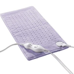 SINORIKO Electric Heating Pad for Back Legs Abdomen Pain Relief 12"x 24"