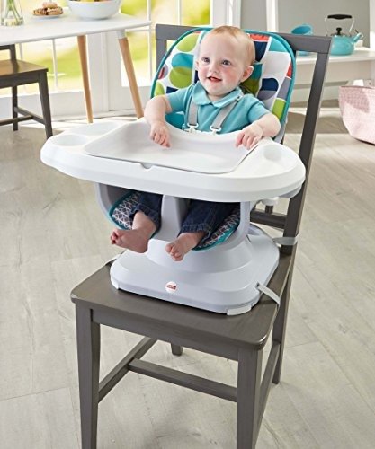 SpaceSaver High Chair, Multicolor
