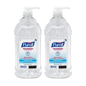 PURELL Advanced Hand Sanitizer Bottle  Pack of 2